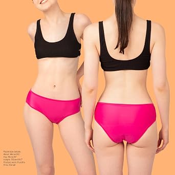 Period Swimwear - Menstrual Leakproof Bikini Bottoms - Mid Waisted Swim Bottoms for Teens, Girls, Women