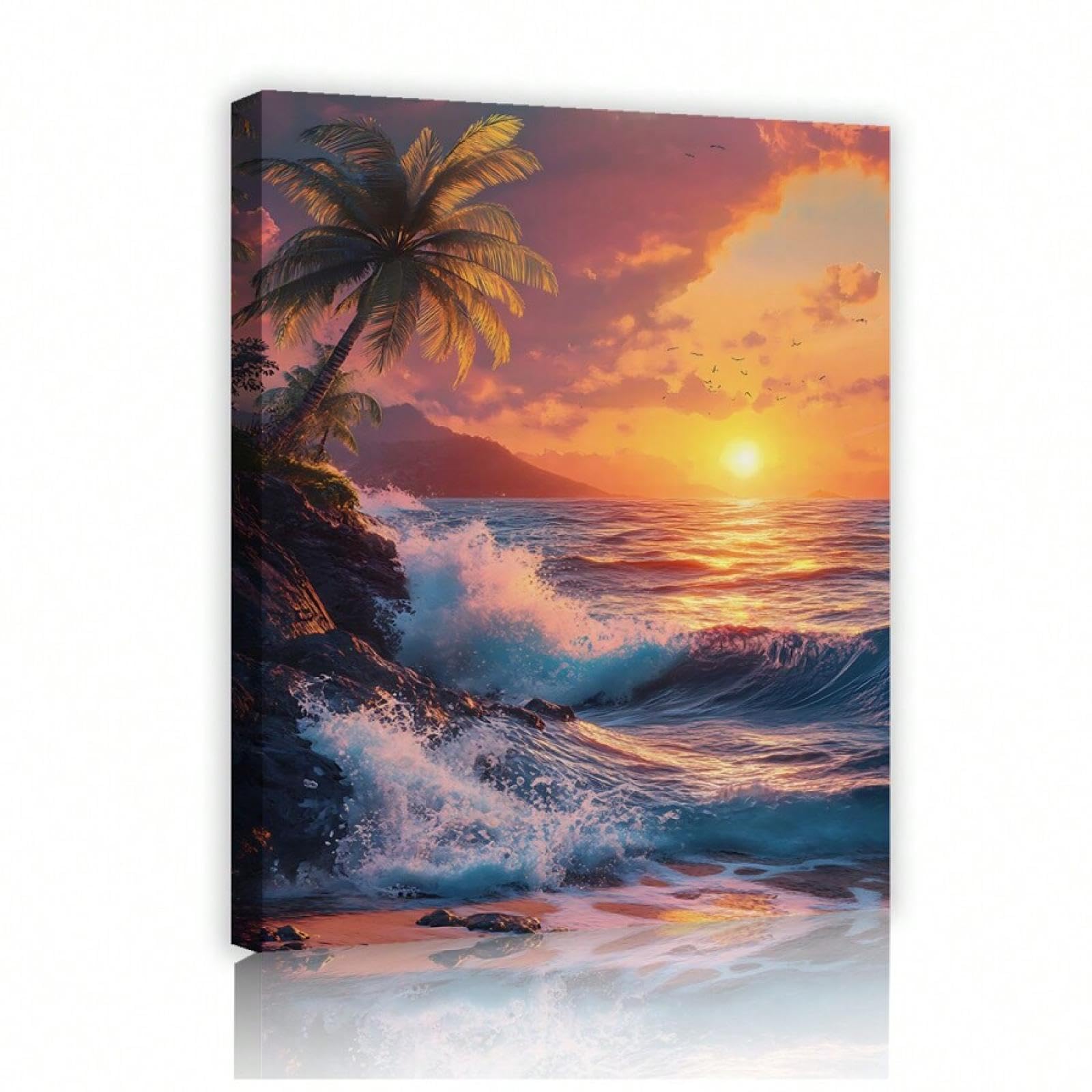 Poster nature ocean et plage tropicale idéal pour offrir à un proche - 8