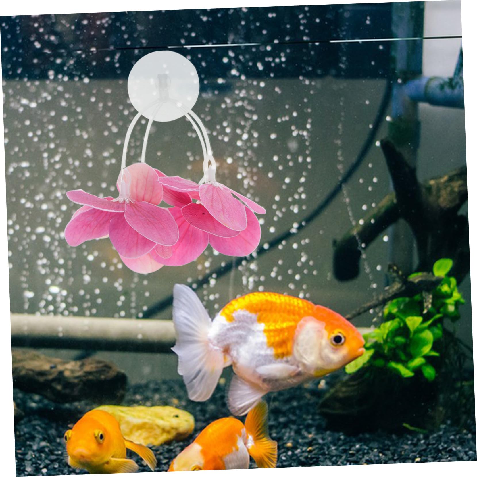 Toyvian Plantes Aquatiques Artificielles Abs Robustes Décoration Aquarium Naturelle Adaptée pour Poisson et Aquarium Eau Douce
