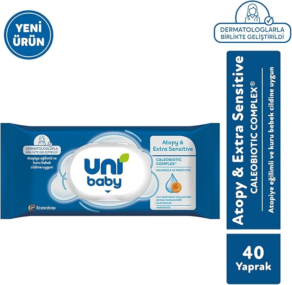 Uni Baby Atopy & Extra Sensitive Islak Mendil 1x40