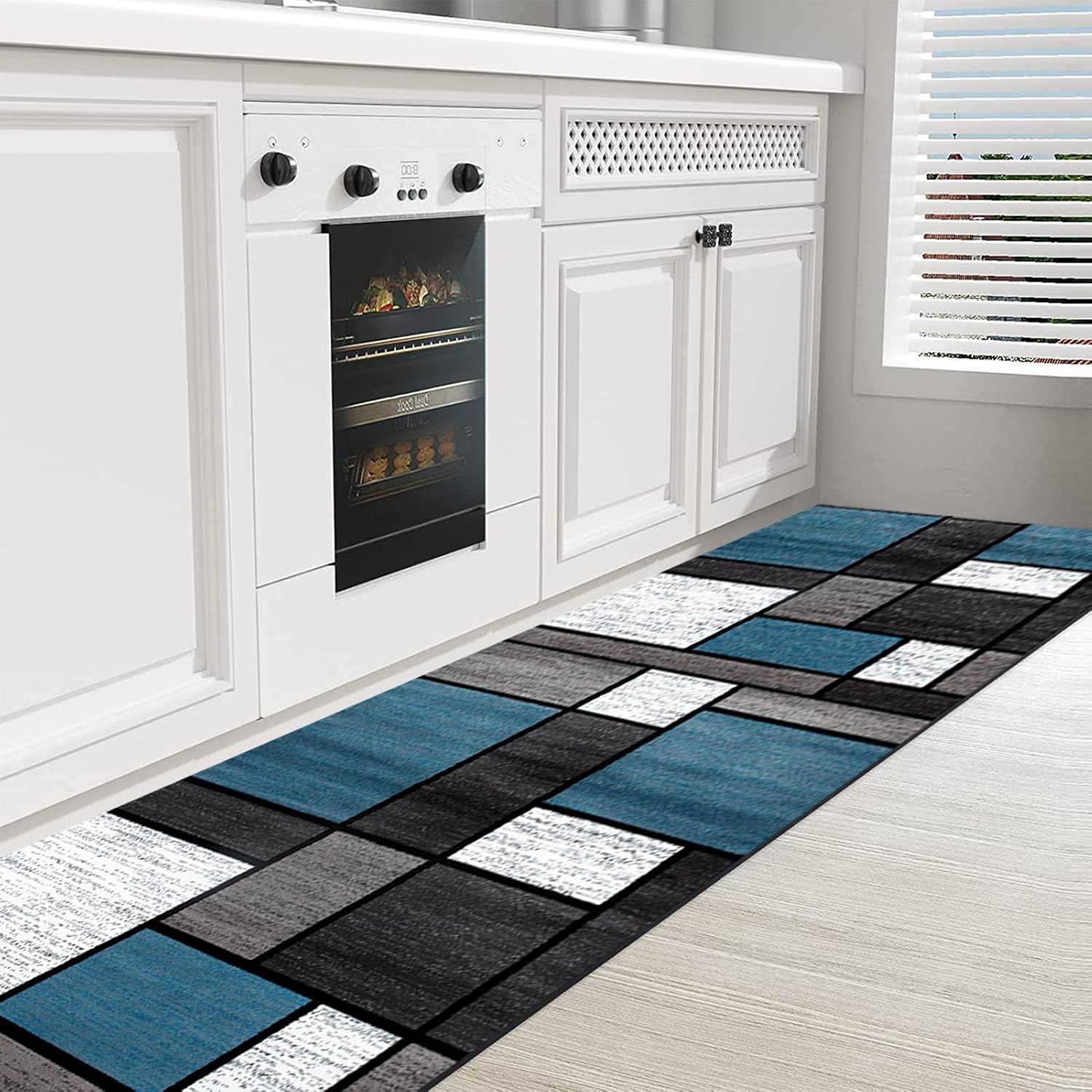 XIBANY Long Door Mats,Hallway Runner,Carpet Runner Rugs,Kitchen Rug