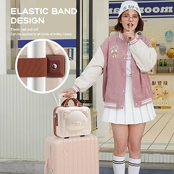 Valise Toilette Rigide Balakaka 10L - Vanity Case Avec Code, Portable Pour Voyage, Imperméable