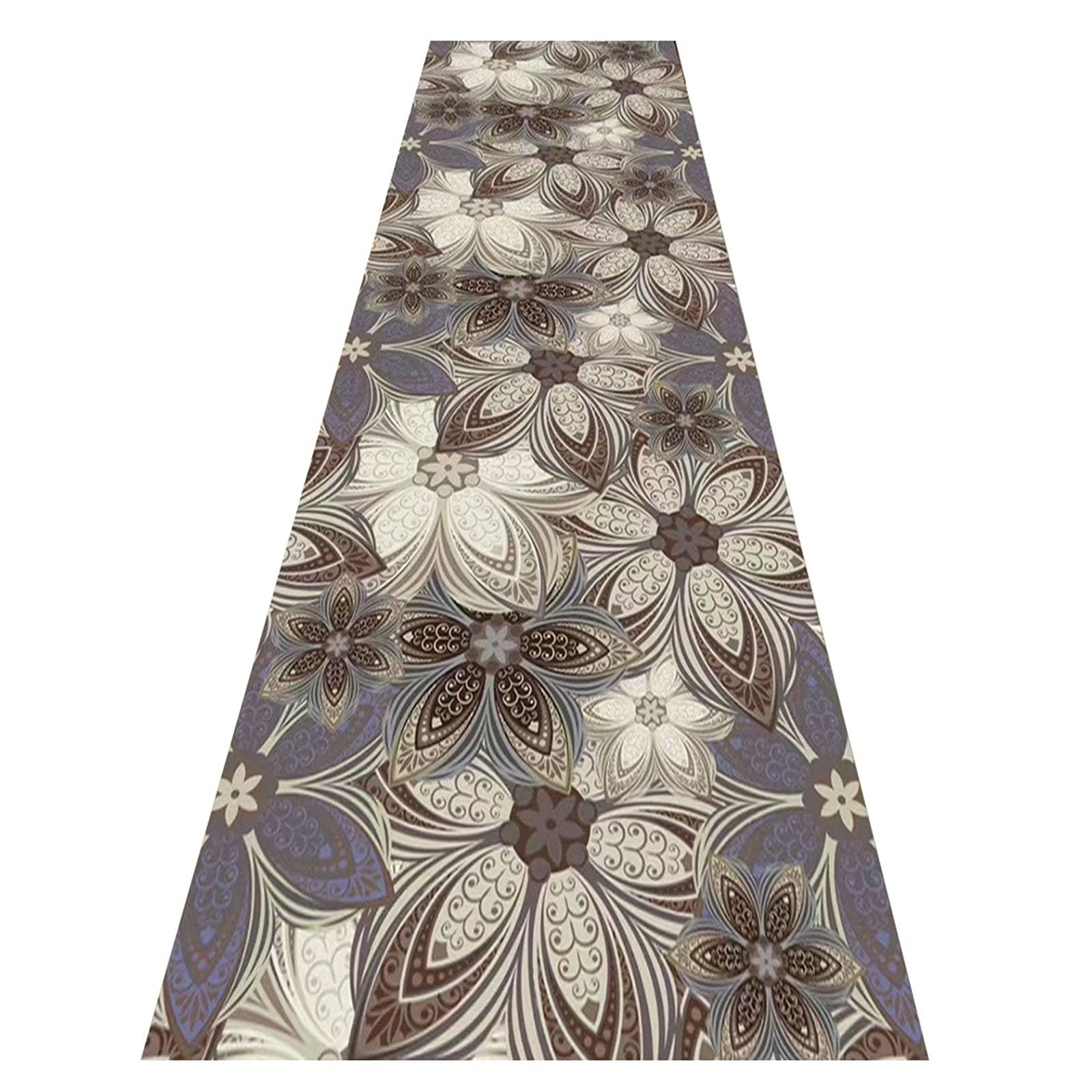 Tapis couloir long contemporain ZRUYI tapis de passage d'allée 1.2x8m