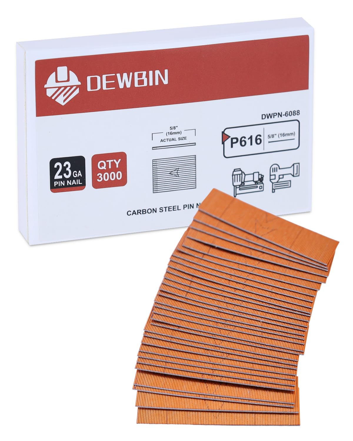 23 Gauge Pin Nails - 3000 Count -7