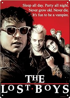 Ata-Boy The Lost Boys Movie Poster Metal Sign Size 11.5" x 8.25"