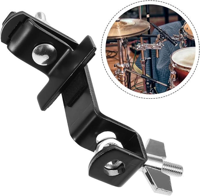 Abrazadera para soporte de cowbell para batería miniatura 8