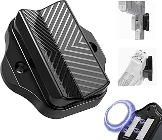 Gun Magnet Mount, Double Sided Magnetic Handgun Holster in Vehicle, Car, Cashier, Safe, Tactical Pistol Holder for Concealment