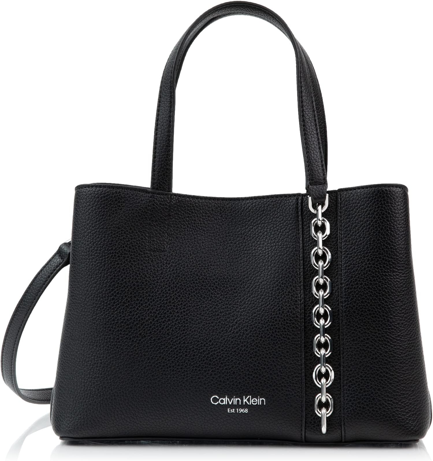 Calvin Klein Womens Adeline Triple Compartment Satchel