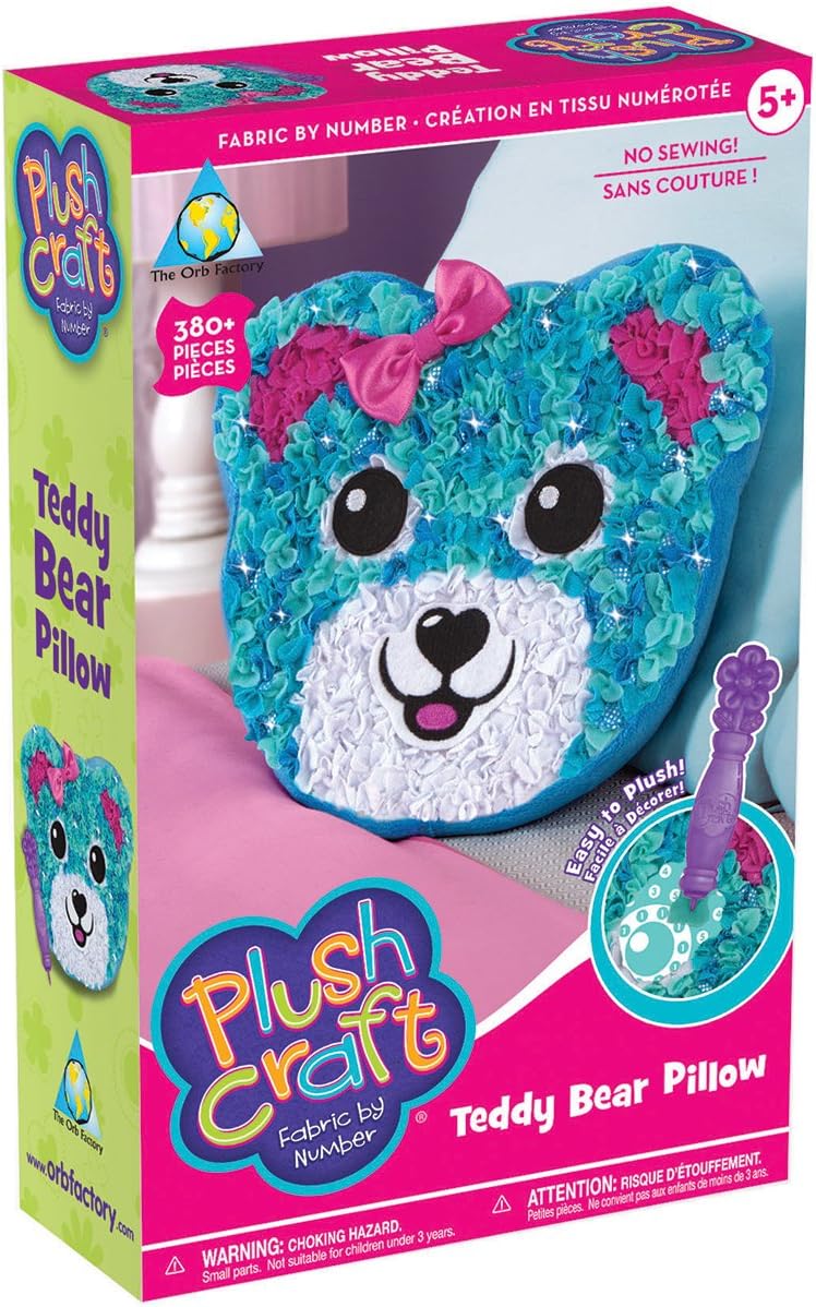 PlushCraft (R) Teddy Bear Pillow KitTeddy Bear Pillow Amazon.ca