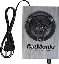 Ultrasonic Monkey Repellent with Very Loud & Garden, Factories, and Warehouse (2500SQFT Area) Noisy Sound to Repel Monkeys for Outdoor Like