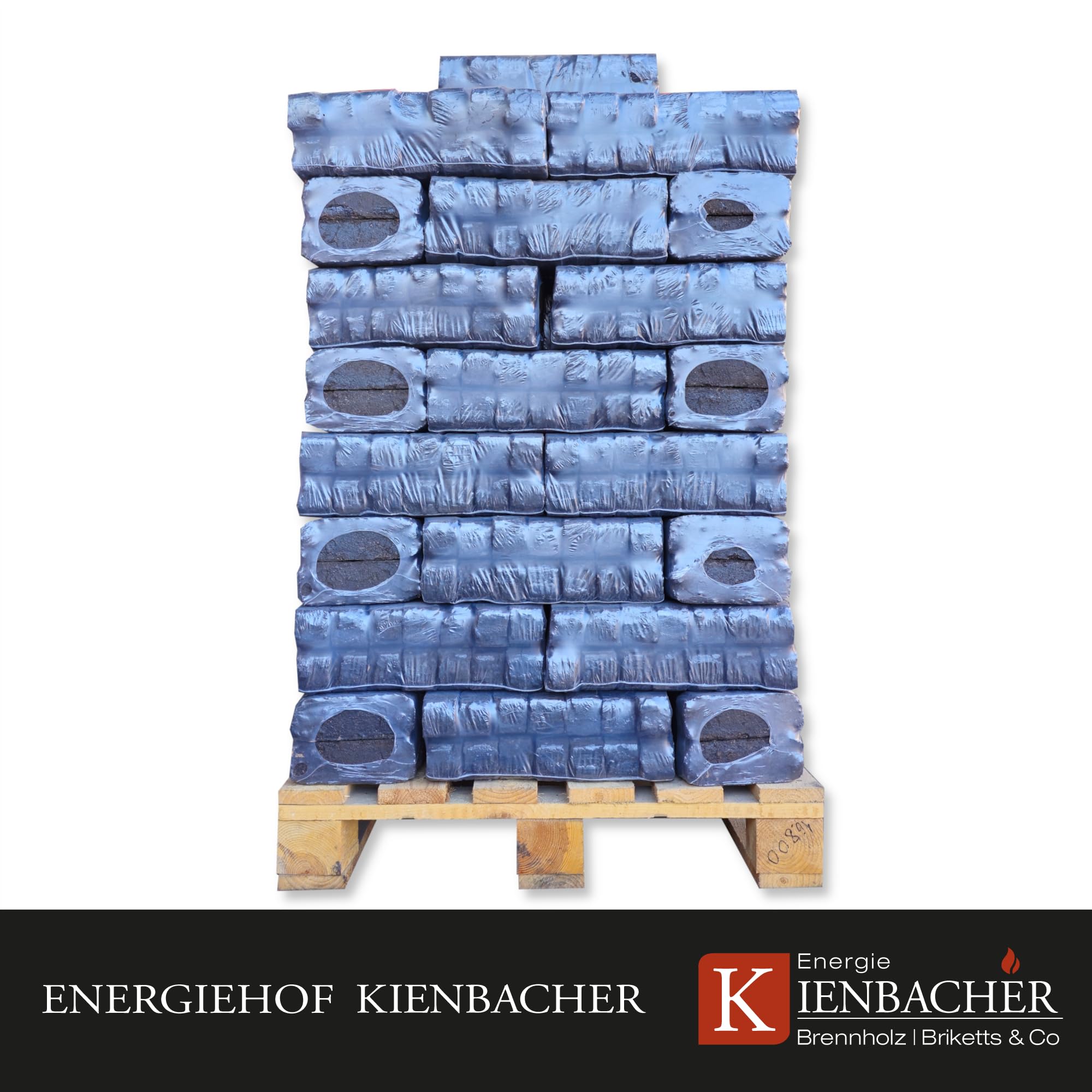 Torfbriketts 1000kg Biokohle Braunkohle Union Gluthalter Kamin Ofen Brenn Holz Heiz Kohle Rekord Briketts | Energie Kienbacher