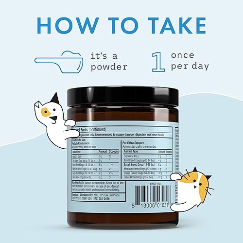 Vista 6 de Suplemento dietario completo con probióticos del Dr. Mercola para mascotas, 3 oz