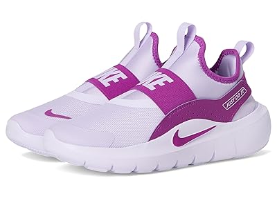 Nike Kids Flex Runner 4 (Big Kid) Kids Shoes Violet Mist/Vivid Purple/Barely Grape : 4.5 Big Kid M, Textile