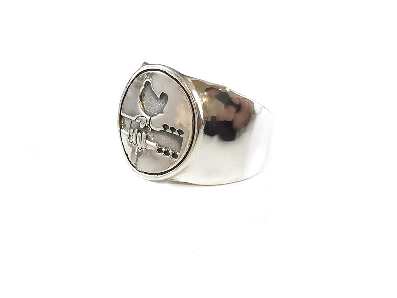 ズニ族AndreLonjosee作 Woodstock Silver Ring ズニ族AndreLonjosee作 Woodstock Silver Ring