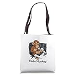 Code Monkey Programmer Developer Tote Bag