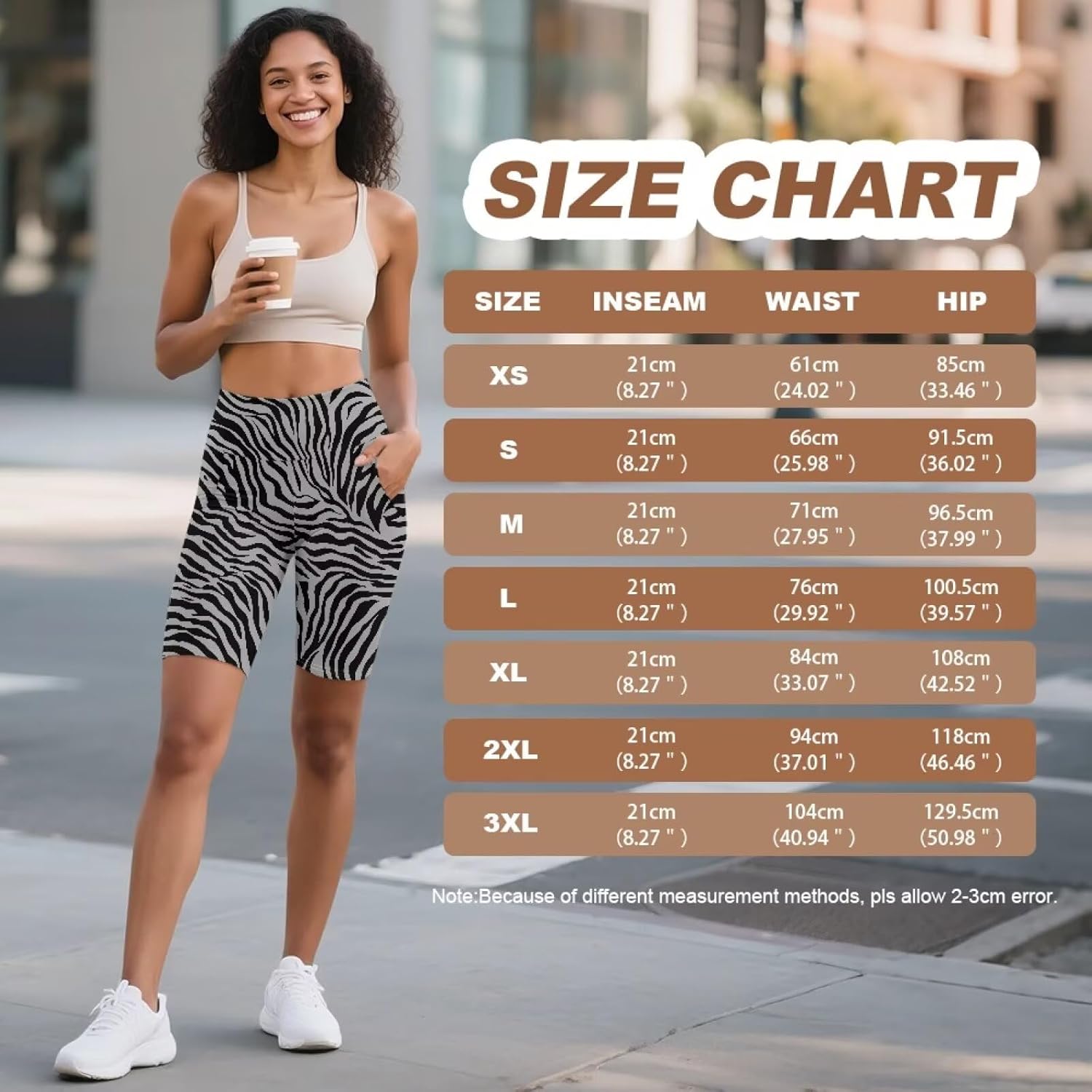 Soft Biker Shorts for Women 8" High Waist Workout Gym Running Yoga Shorts Moisture-Wicking Mid-Thigh Yoga Pants - Image 6