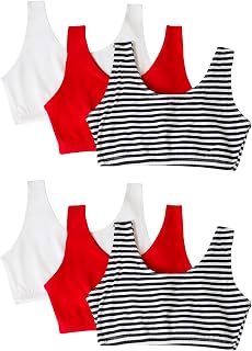 Fruit of the Loom Women's 9-Pack Spaghetti Strap Cotton Sports Bra