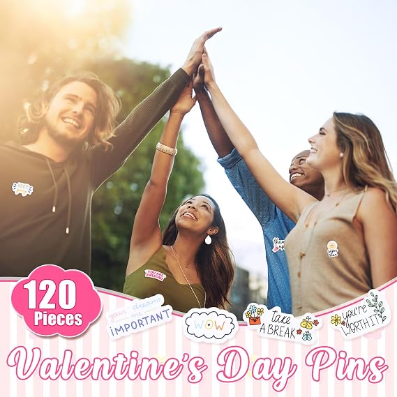 120 Pcs Pins Bulk Lapel Acrylic Pin Women Backpack Brooch Colorful Pins Gifts for Party Decoration