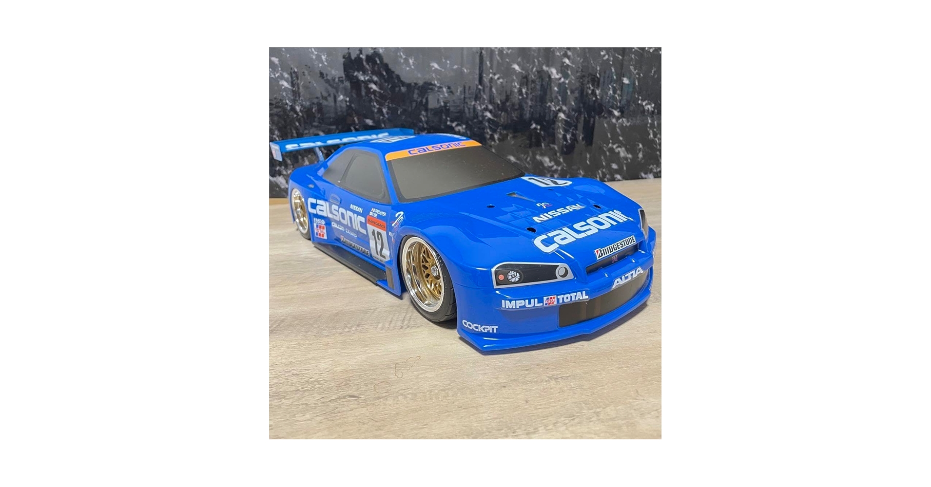 Calsonic Skyline GT-R 1/10 ラジコンフルセット Calsonic Skyline GT-R 1/10 ラジコンフルセット Calsonic