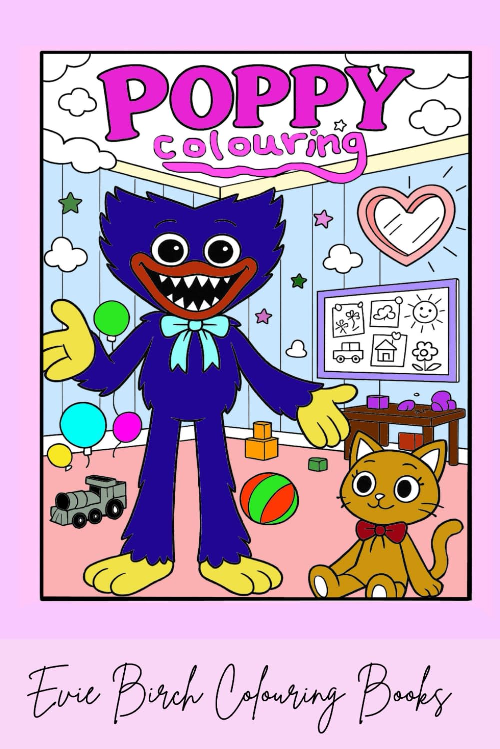 Play Colouring Book: Adorable Illustrations for your Favourite characters