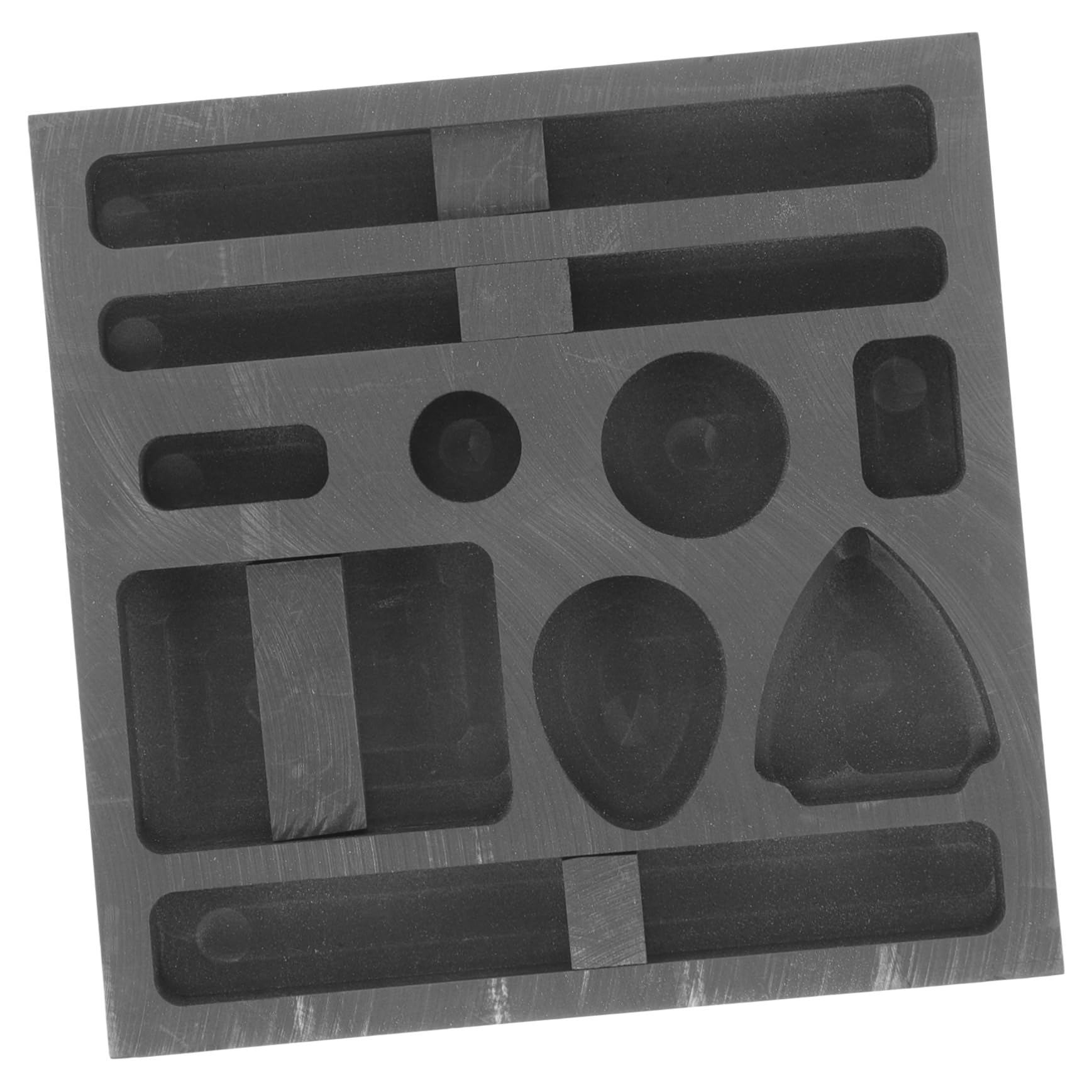 SHINEOFI 5stücke Gold Silber Kupfer Gießform Wiederverwendbare Graphitöl Für Schmelzen Und Gießen Von Metallen Für Labor Und Bildung