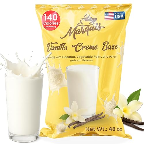 Marquis Vanilla Drink Mix – Smoothie Base and Blended Cream