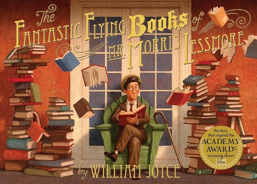 Portada de The fantastic flying books of mr morris lessmore