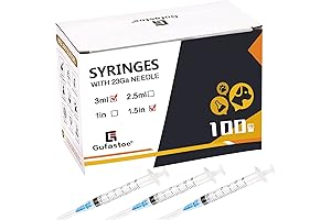Testosterone Needles: 100-Pack Precision Safety Devices