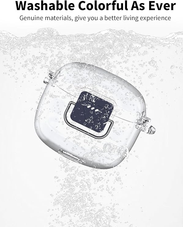 tpu protective case for JBL Tune Flex 2 earbuds,toergy Eco-friendly bluetooth earbud case with precise hole positioning - shock-proof & scratch resistant, comfortable touch,white