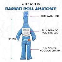 Vista 5 de Dammit Doll - Colección Tacky Fashion de edición limitada - Alivio del estrés, regalo de broma (Denim Doll)