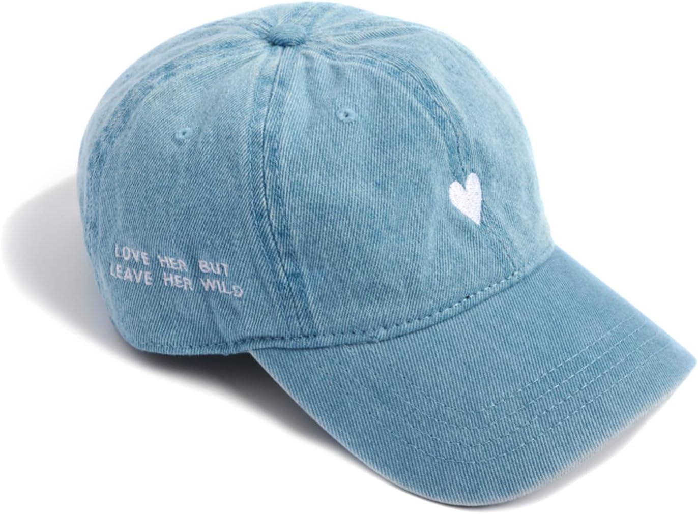 Poetry Hat, Embroidered Brushed Cotton Women’s Baseball Hat Unisex Fit, Adjustable One Size