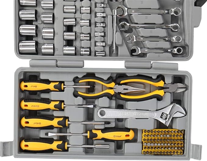 Kit de Herramientas para Reparación del Hogar, 205 Piezas miniatura 3