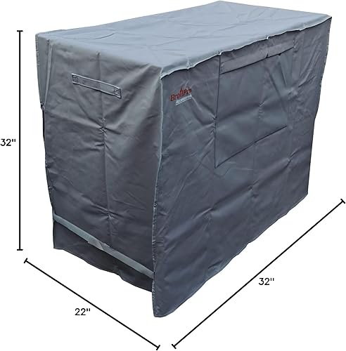 Miniatura 16 de Funda impermeable para carrito de 80 cuartos de galón, se adapta a la mayoría de hieleras de patio de hasta 34 pulgadas de largo x 20 pulgadas