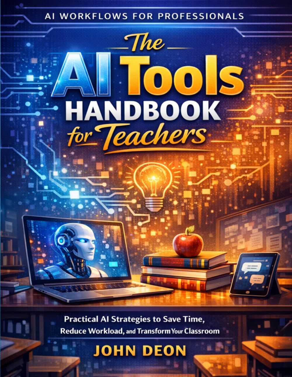 The AI Tools Handbook for Teachers: Practical AI Strategies to Save Time, Reduce Workload, and Transform Your Classroom (AI Workflows for Professionals)