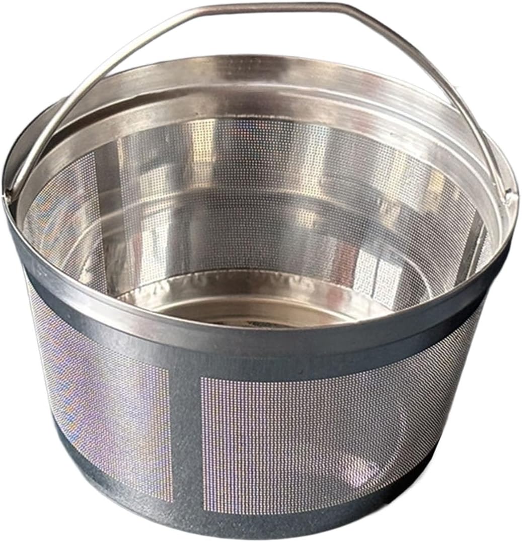 User Friendly Coffee Filter Basket Stainless Steel Fine Meshes Screen Rustproof Design Easy Generic Compatibility Suitable Coffee Machine Accessory