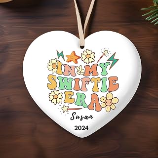 Taylor Ornament, Swift Fan Personalized Keepsake in My era Holiday Decoration Music Lover