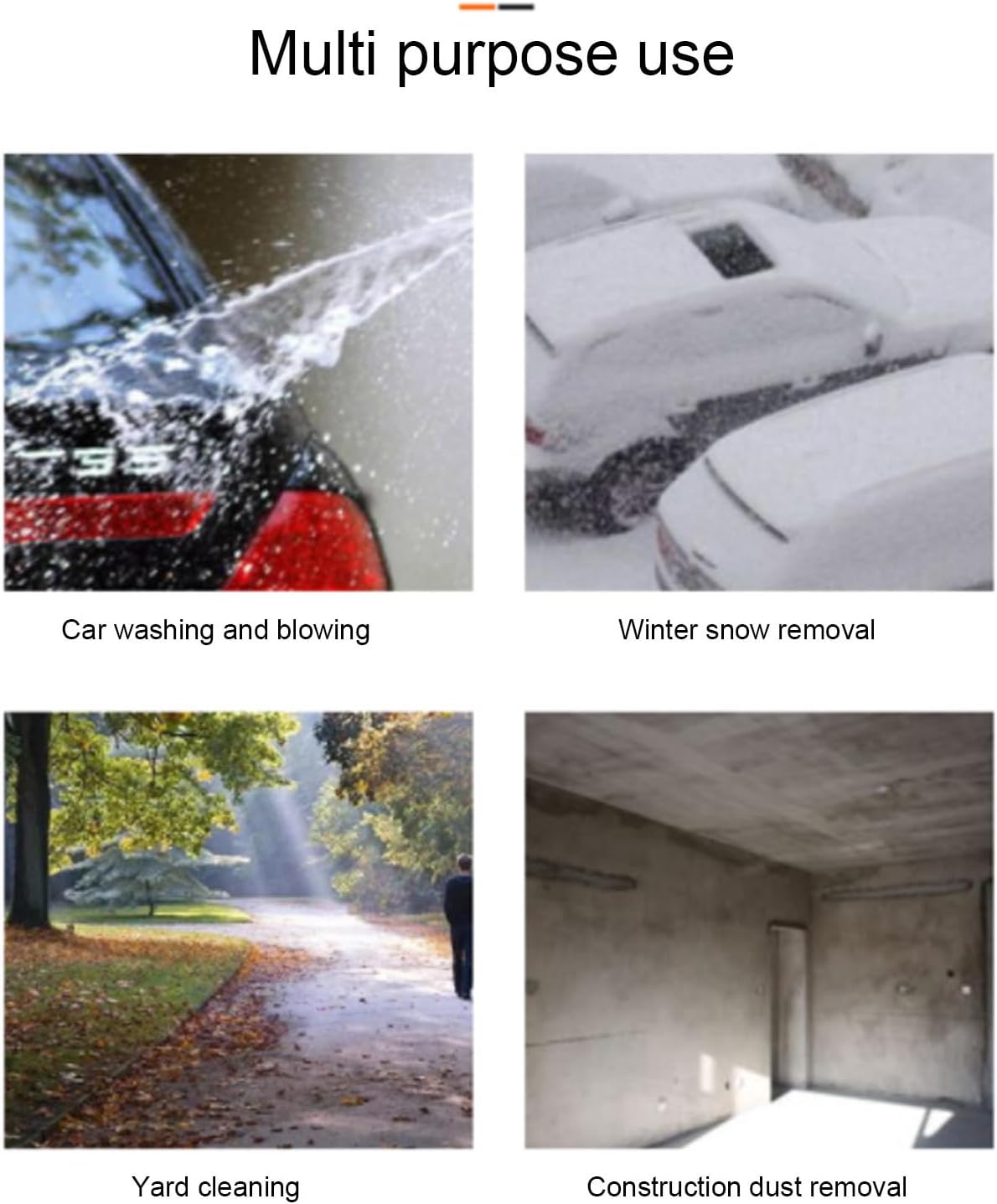 Compressed Air Duster, 130000RPM Electric Air Duster, Cordless Rechargeable High Speed Air Blower, 3 Gear Adjustable Jet Dry Blower for Keyboard, PC, Car (Black)