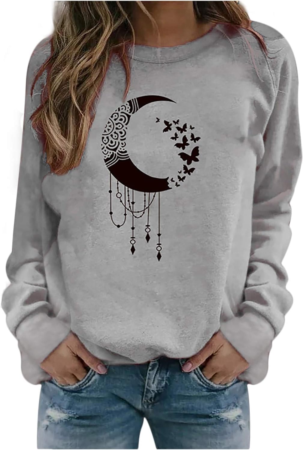 Women's Tie Dye Pullover Sweatshirt Comfy Zambia Ubuy