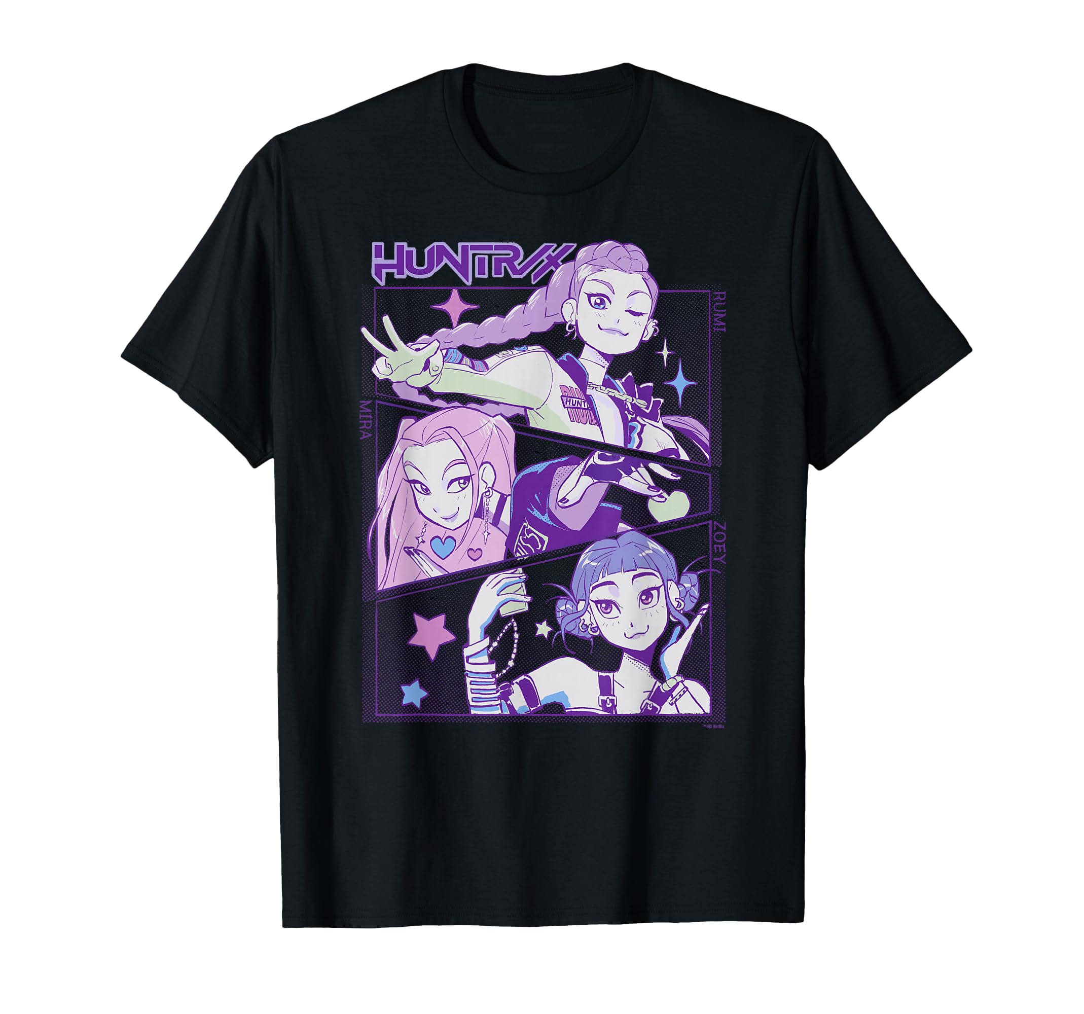 KPop Demon Hunters HUNTR/X Officially Licensed T-Shirt