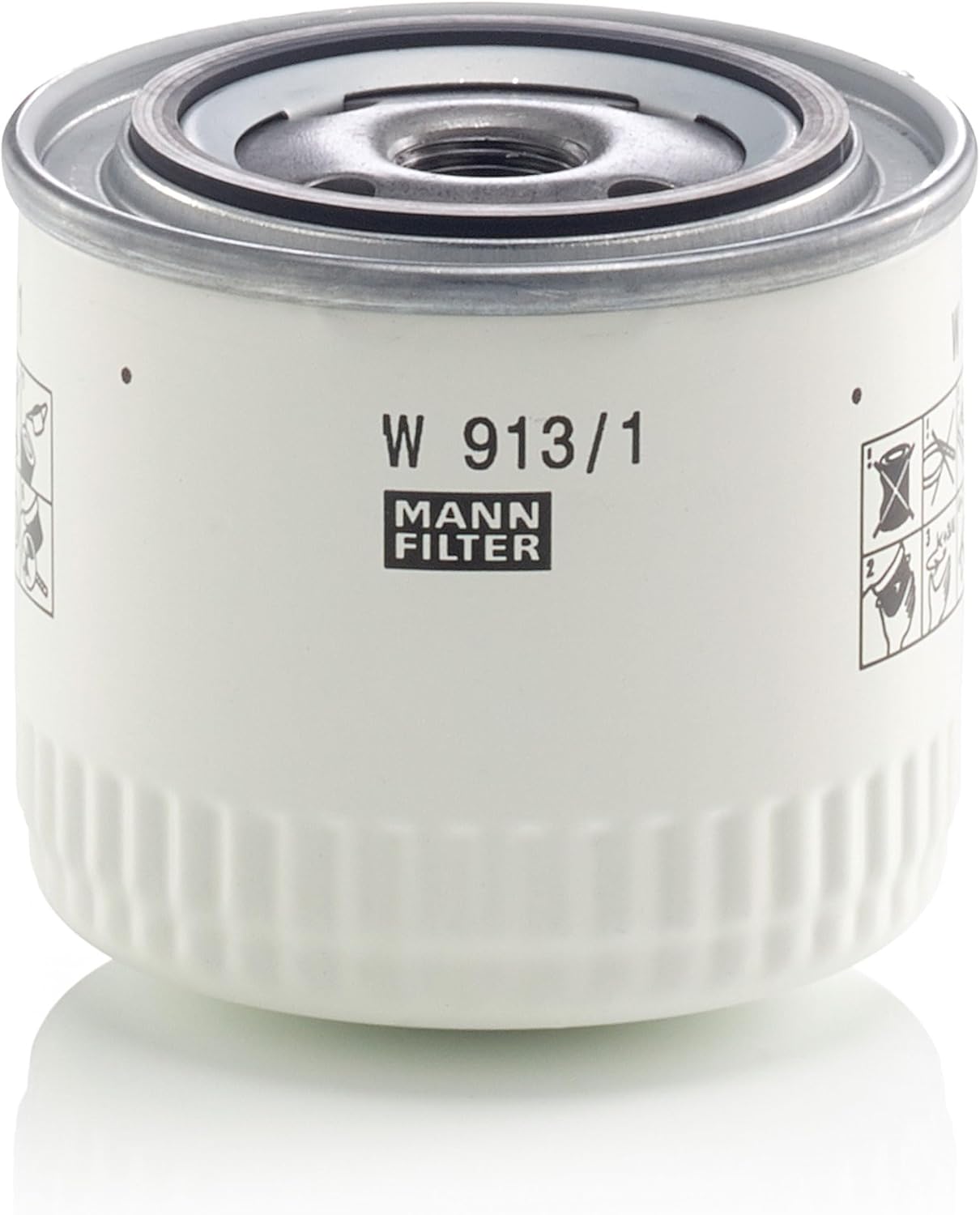 MANN-FILTER W 913/1 Oil Filter - For Utility Vehicles