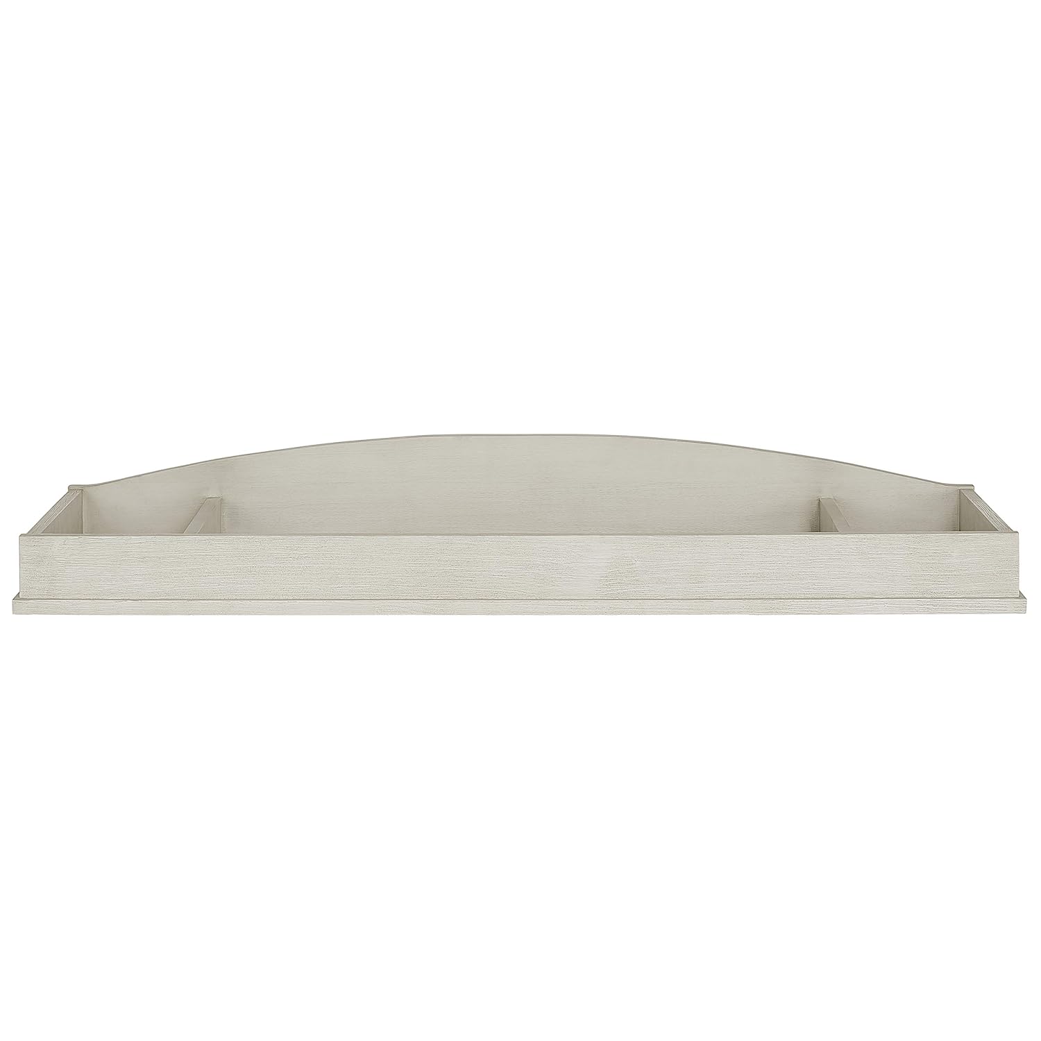 Evolur Signature Amsterdam Changing Tray, Glazed Brush White