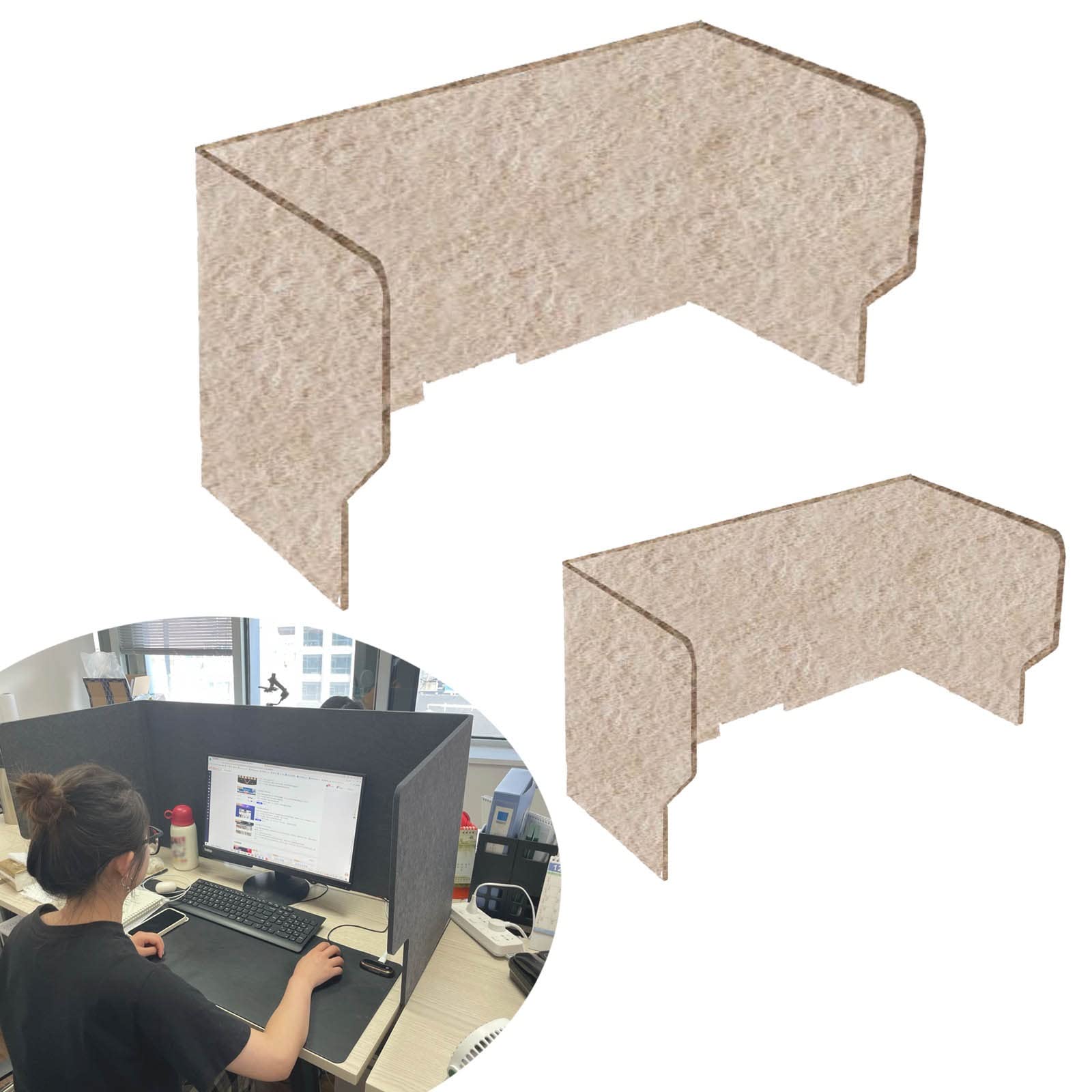 Cloison de bureau contre les distractions : réduisez le bruit avec le panneau acoustique