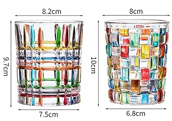 Venezia glassとカップのセット Amazon.com | Glass Of Venice Set of Two Murano Glass Wine