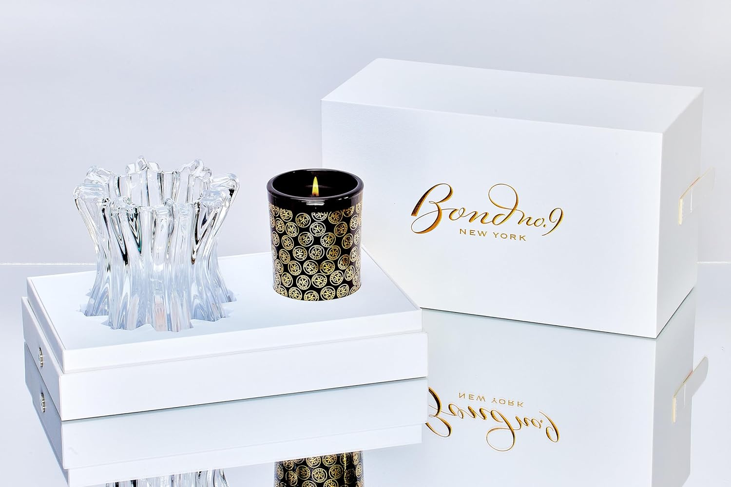 Bond No. 9 New York Wall Street Refillable Candle Set