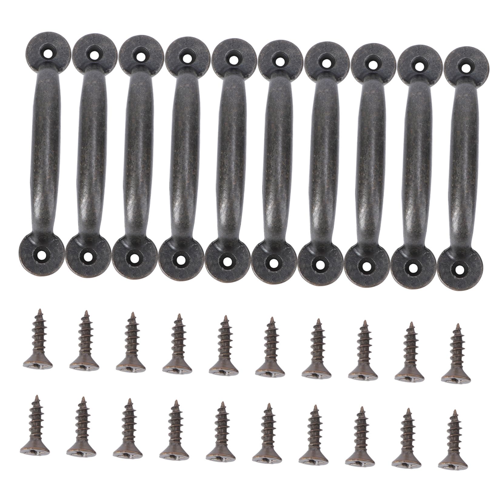 Boutons de porte vintage durables avec vis de fixation incluses