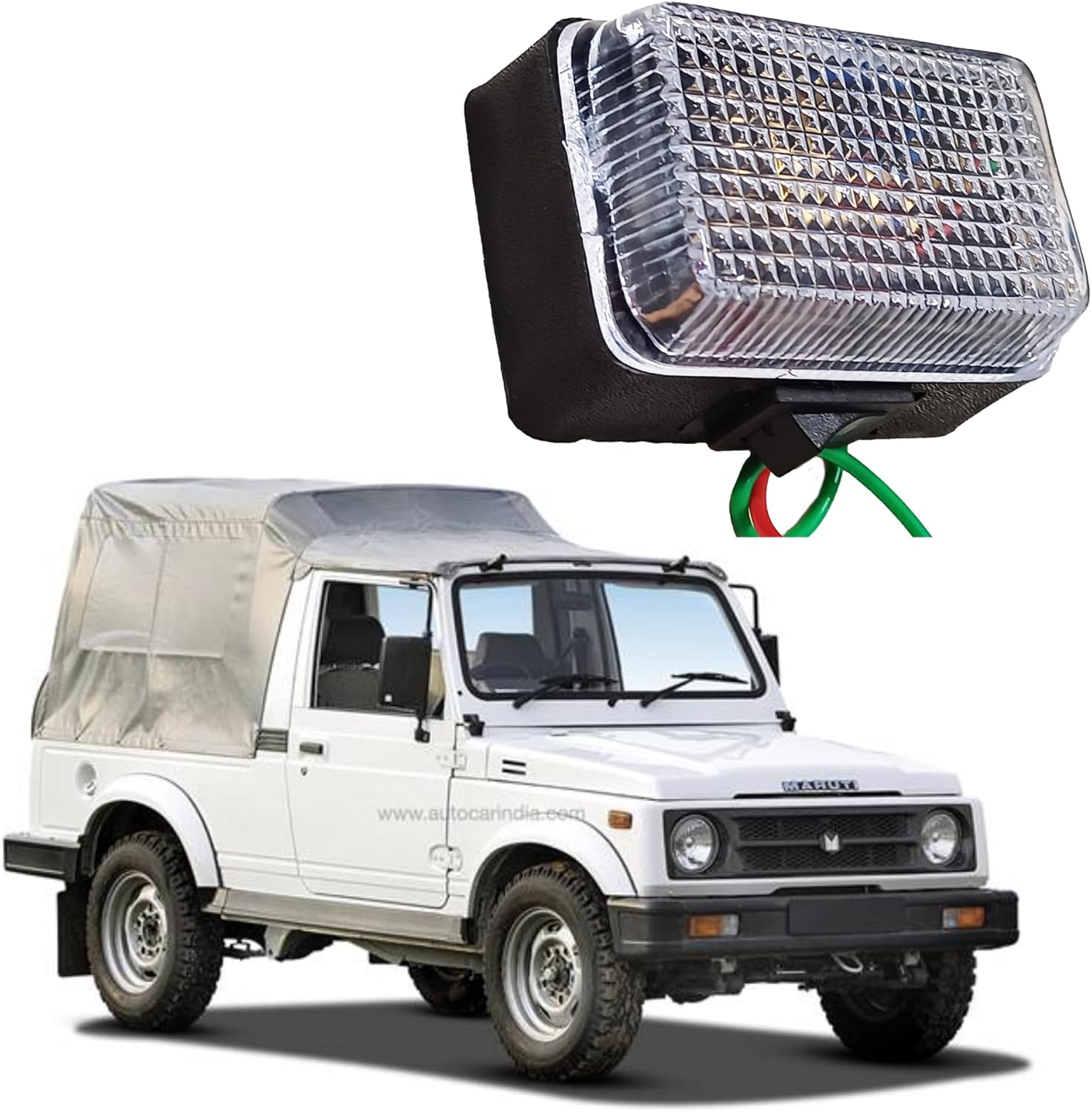 Suzuki Samurai Tail Light 1986-1995 Complete Set Real Light/Indicator Light/Clear Lamp/Side Marker Light/License Plate Light 12V Bulbs Sz2800101|35604-80022