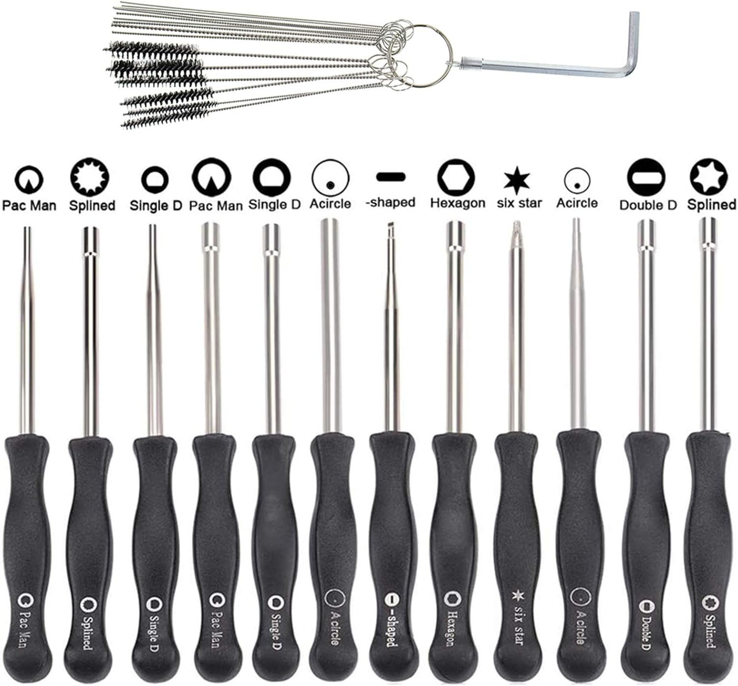 MOTOALL Carburetor Adjustment Tool Carburator Adjusting Kit for 2-Cycle Small Engine for Poulan Husqvarna STHIL ECHO Trimmer Weedeater Chainsaw Pack of 12 : Patio, Lawn & Garden