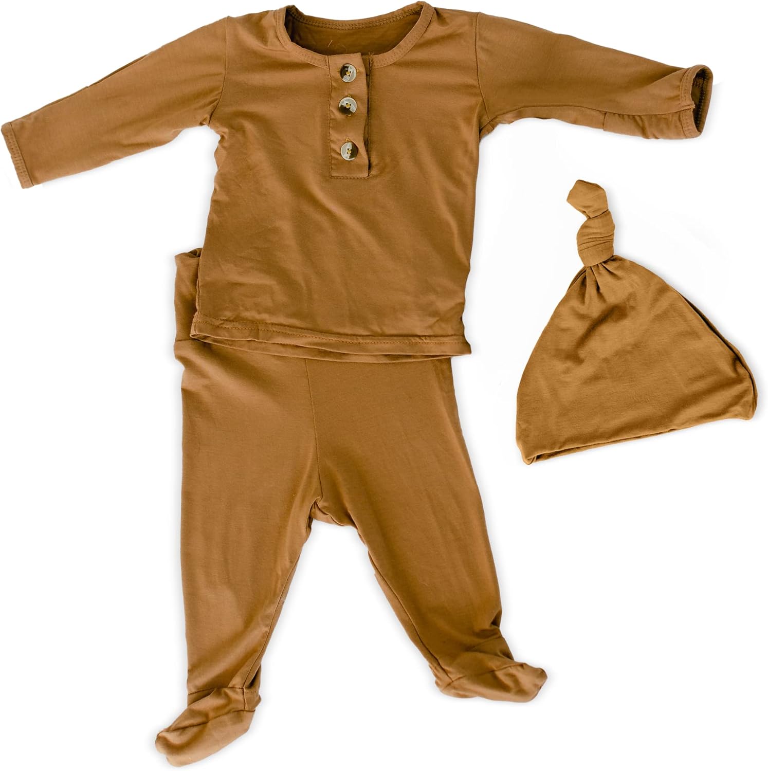 Stroller Society Baby Outfit Set, Soft Baby Clothes, Neutral Newborn Clothes