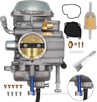 JIK Carburetor Carb لـ Polaris Magnum 325 330 425 500 Sportsman 300 400 500 600 700 Hawkeye Ranger 500 Trail Boss 325 330 Trail Blazer 330 ATV Quad Blue