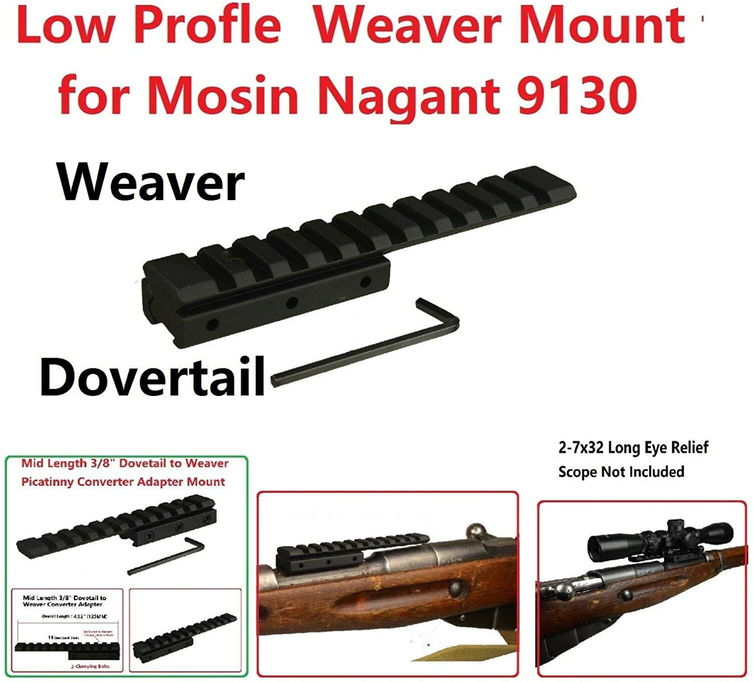 Mosin Nagant Scope Mount No Drill
